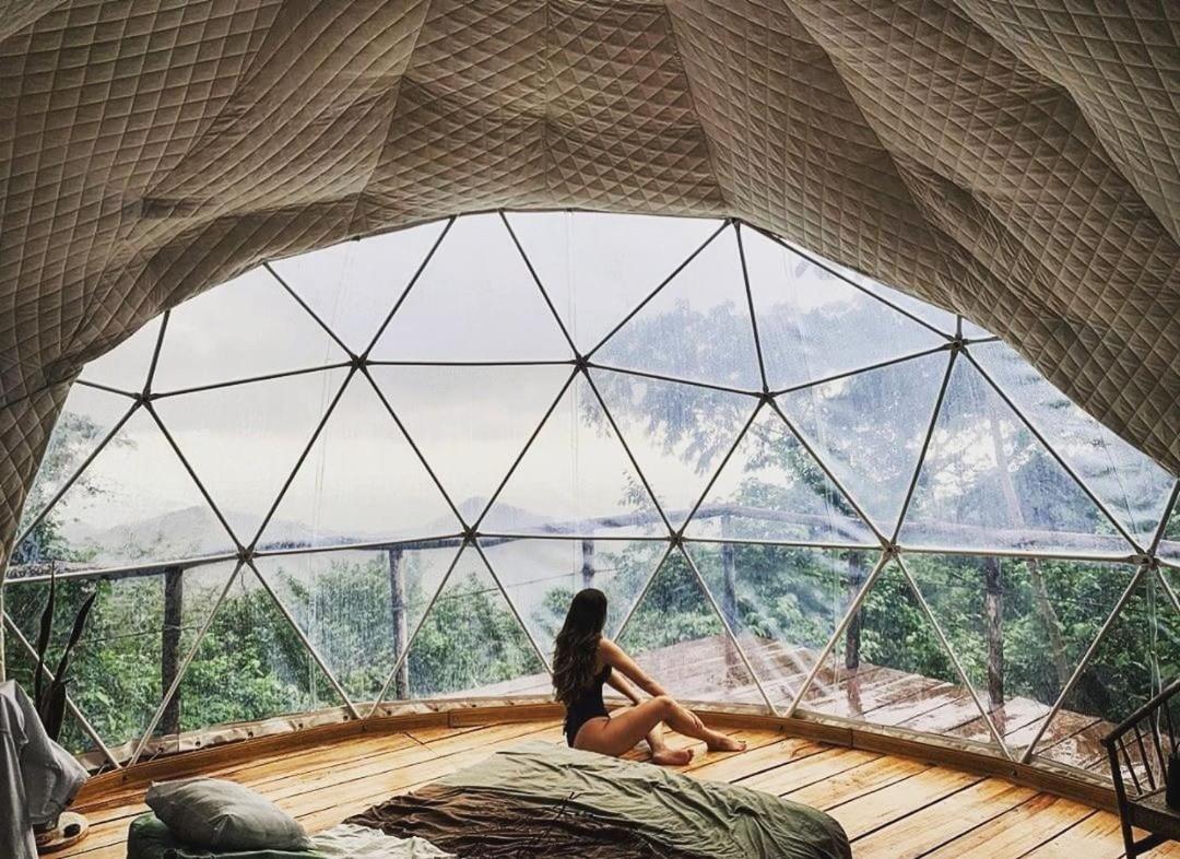 Domos Mirador Romantic Private Honeymoon Glamping Miramar Εξωτερικό φωτογραφία