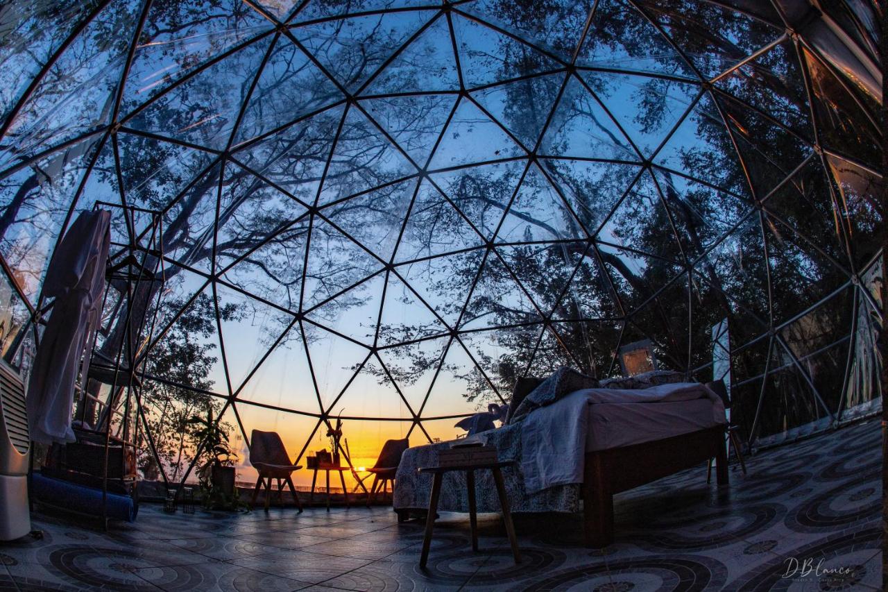 Domos Mirador Romantic Private Honeymoon Glamping Miramar Εξωτερικό φωτογραφία