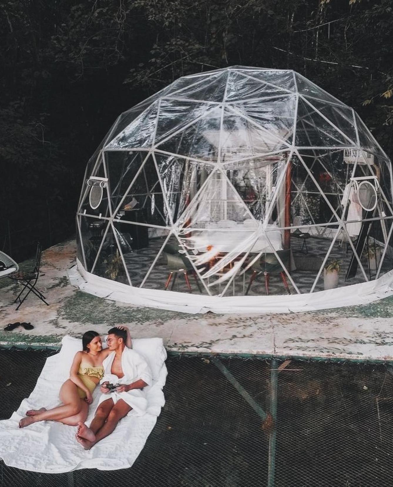 Domos Mirador Romantic Private Honeymoon Glamping Miramar Εξωτερικό φωτογραφία