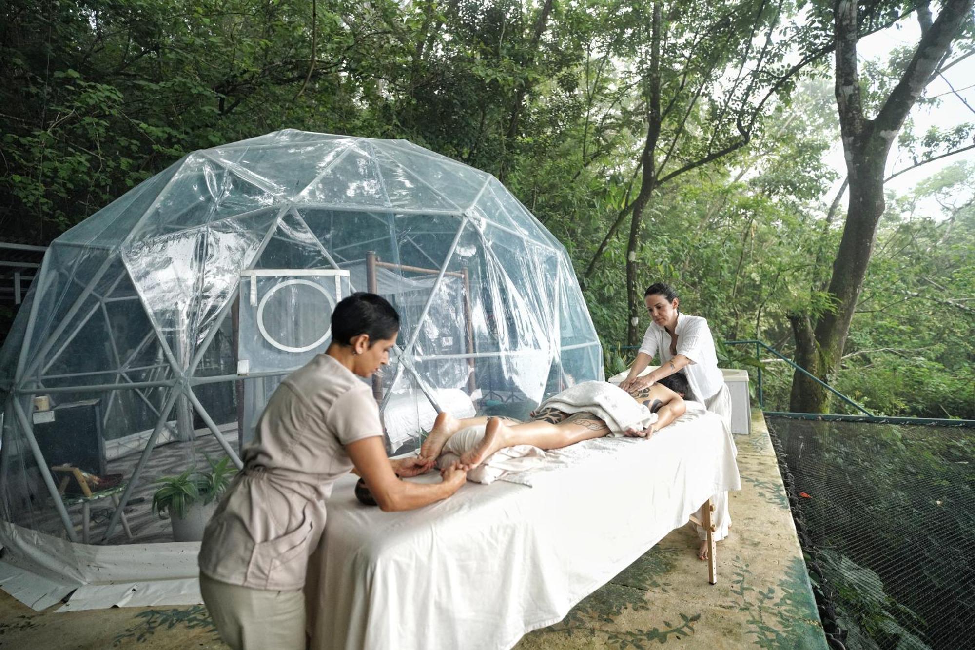 Domos Mirador Romantic Private Honeymoon Glamping Miramar Εξωτερικό φωτογραφία