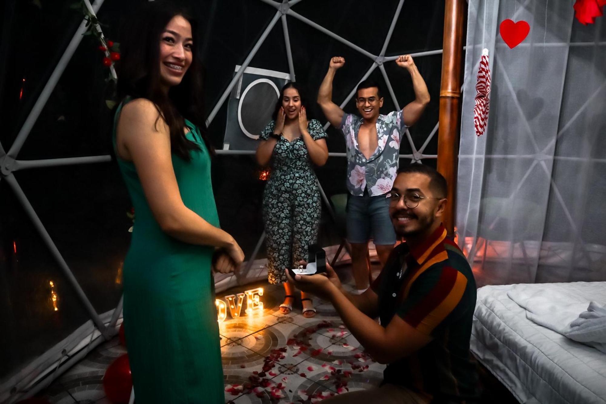 Domos Mirador Romantic Private Honeymoon Glamping Miramar Εξωτερικό φωτογραφία