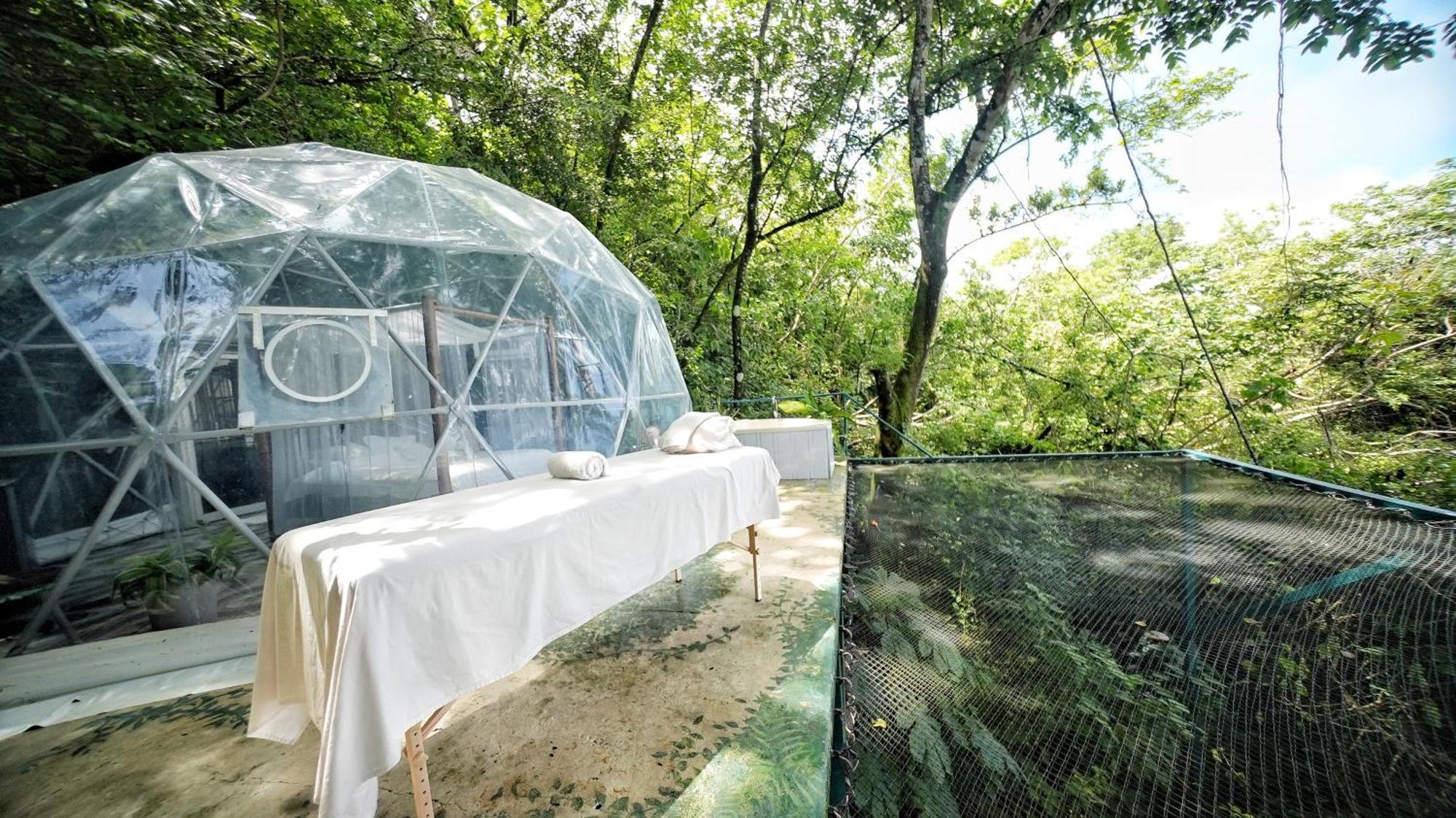 Domos Mirador Romantic Private Honeymoon Glamping Miramar Εξωτερικό φωτογραφία